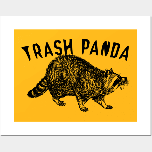 Trash Panda Wall Art by Taversia